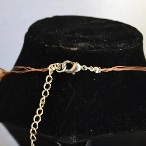 Vtg Shell Floating Necklace - Picture 3 of 5